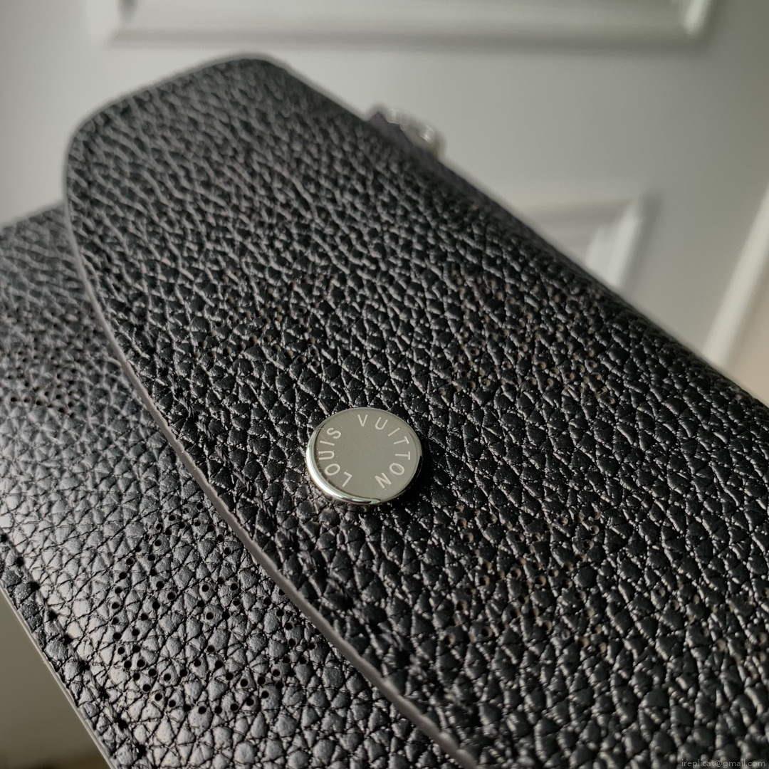 LV M81287 Louis Vuitton Card Holder Recto Verso Black