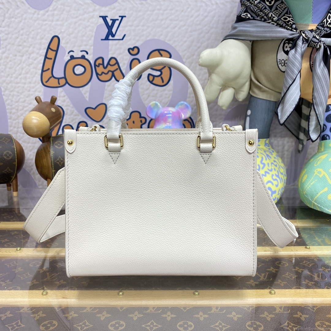 LV M23637 Louis Vuitton Lock & Go Handbag Quartz