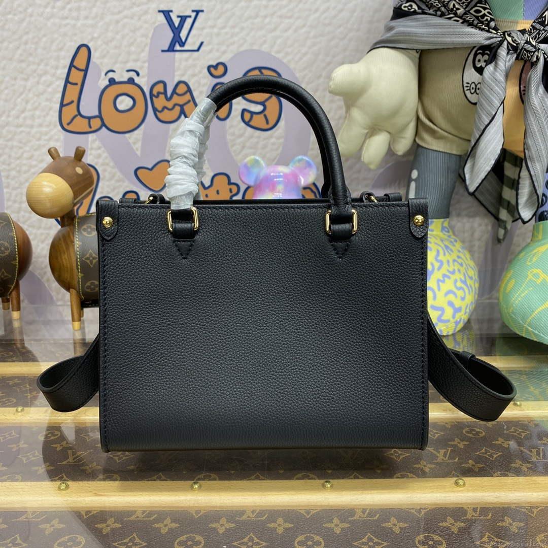 LV M22311 Louis Vuitton Lock & Go Handbag Black