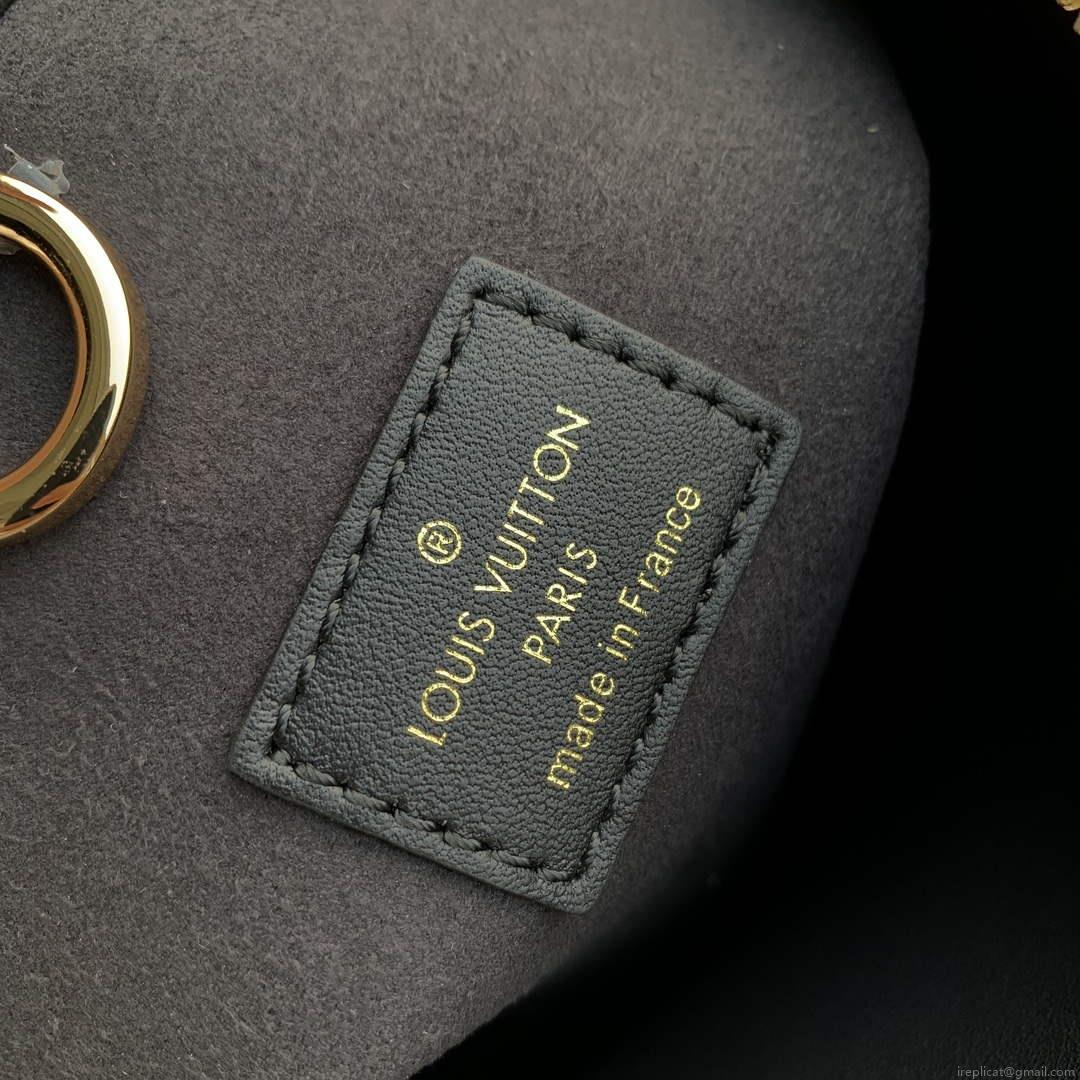 LV M22914 Louis Vuitton Lock It MM Bag Black