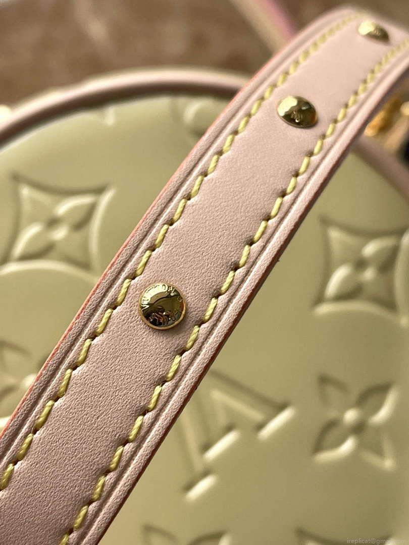 LV M24099 Louis Vuitton Astor Monogram Vernis Bag Yellow