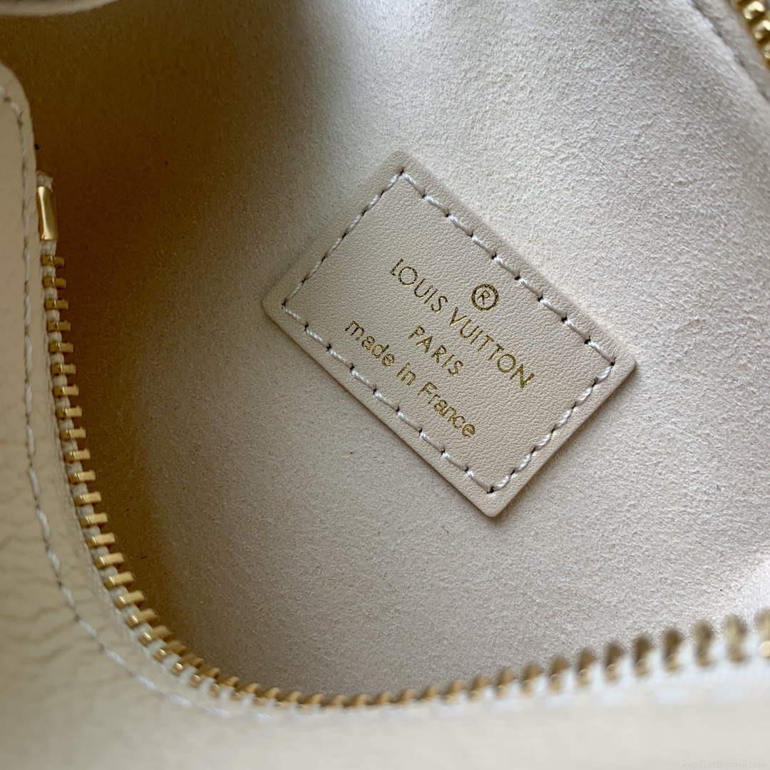 LV M23915 Louis Vuitton Side Trunk PM Bag Chalk