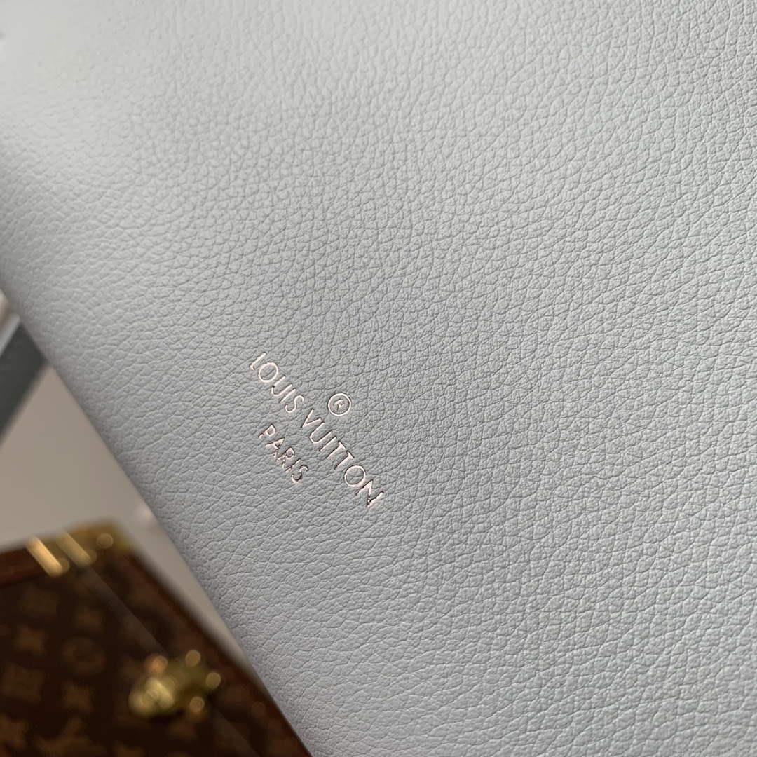 LV M25067 Louis Vuitton Side Trunk PM Bag Olympe Blue