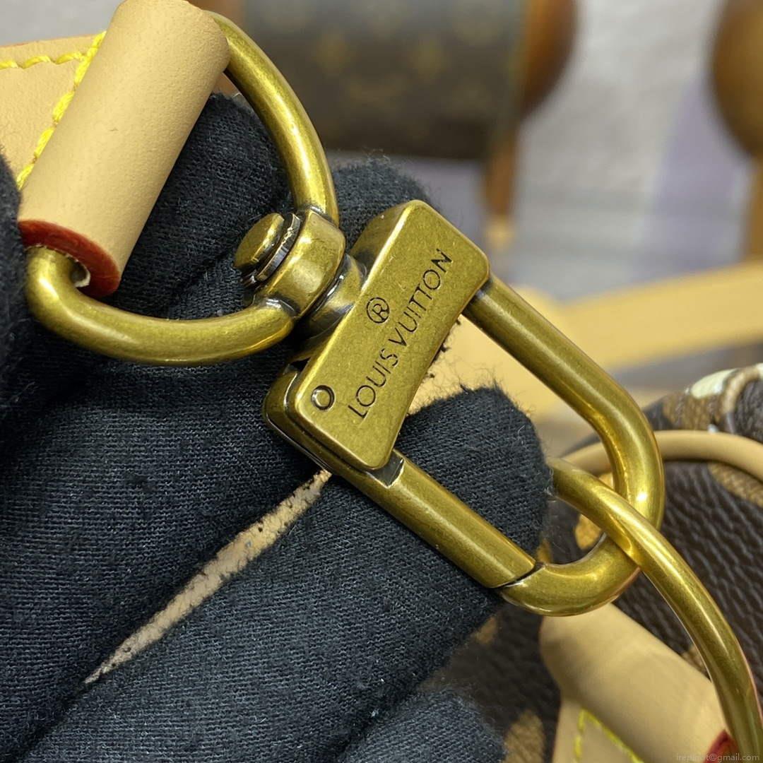 LV M24849 Louis Vuitton Keepall Bandoulière 25 Bag Chocolate