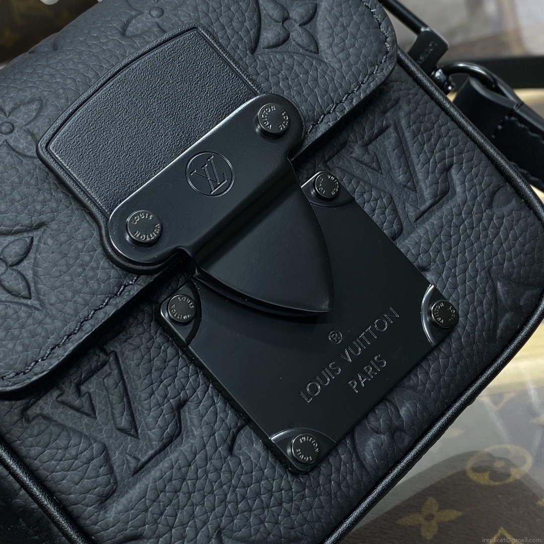 LV M83148 Louis Vuitton Pico S-Lock Bag Black