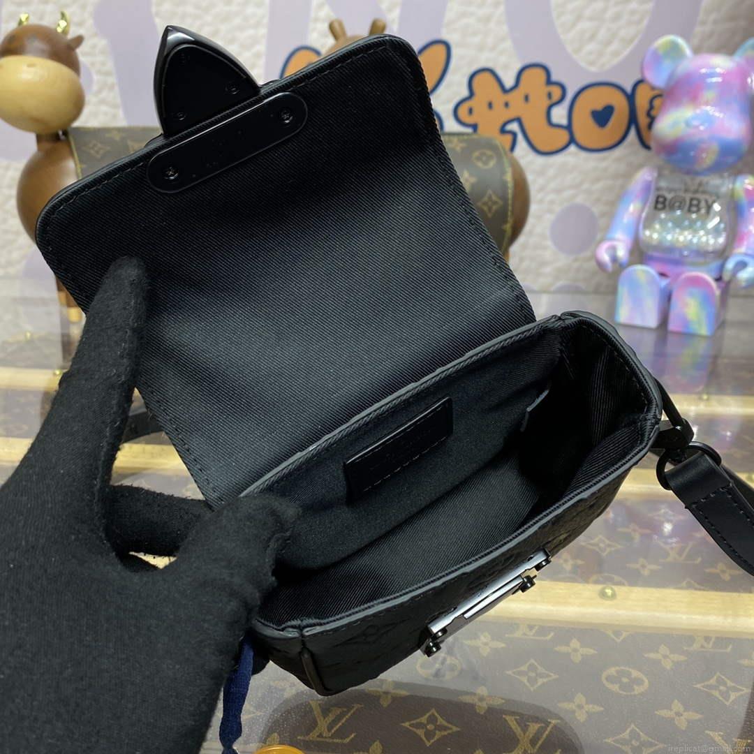 LV M83148 Louis Vuitton Pico S-Lock Bag Black
