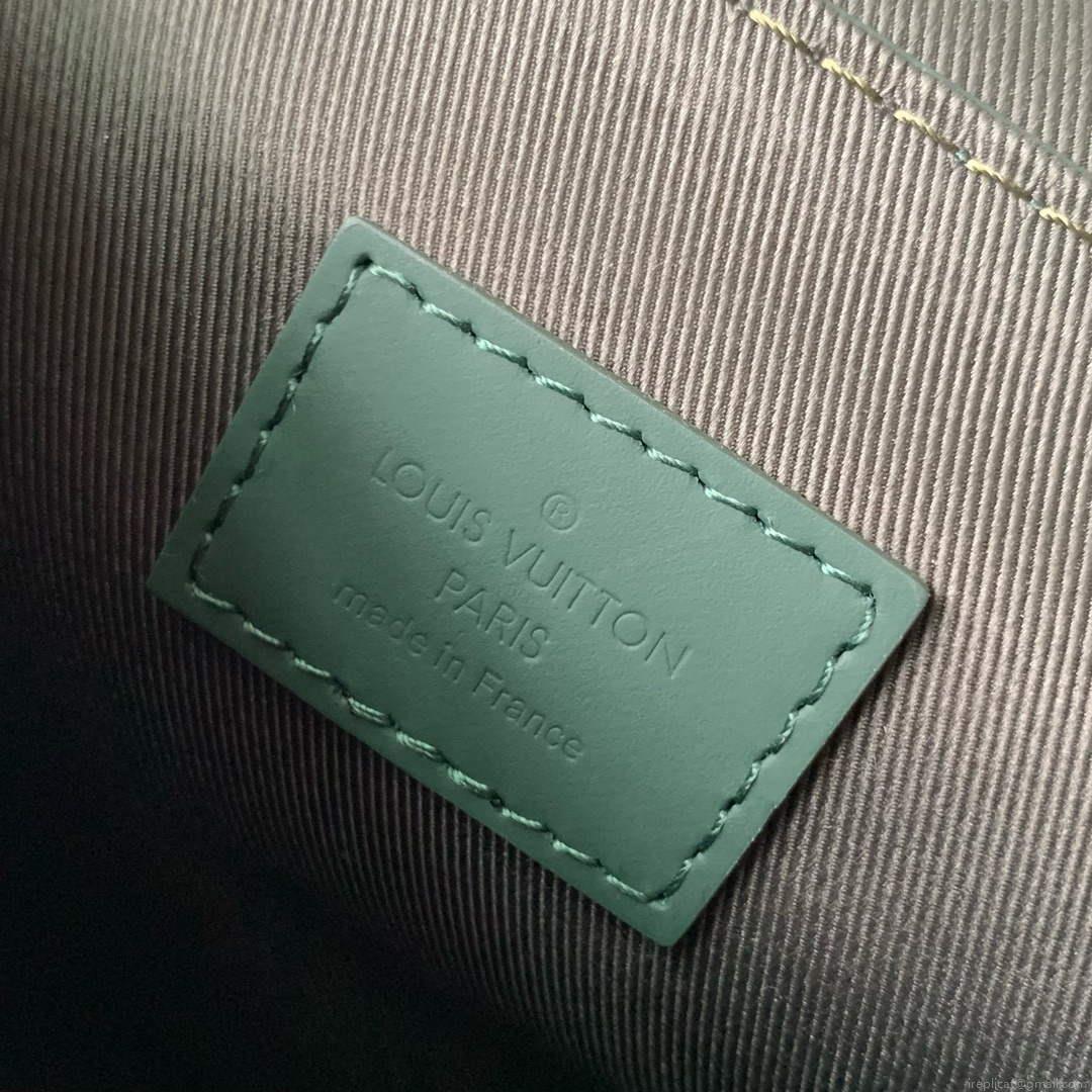 LV M83052 Louis Vuitton Nano Steamer Bag Forest Green