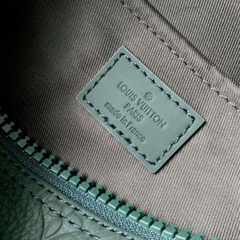 LV M24432 Louis Vuitton Keepall Bandoulière 25 Bag Forest Green
