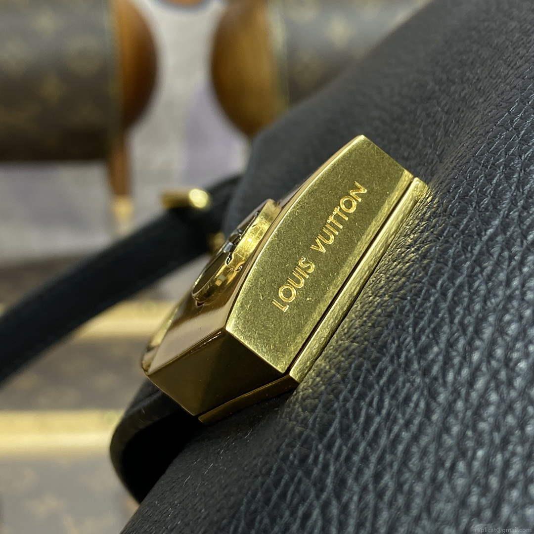 LV M24611 Louis Vuitton Low Key Shoulder Bag Black