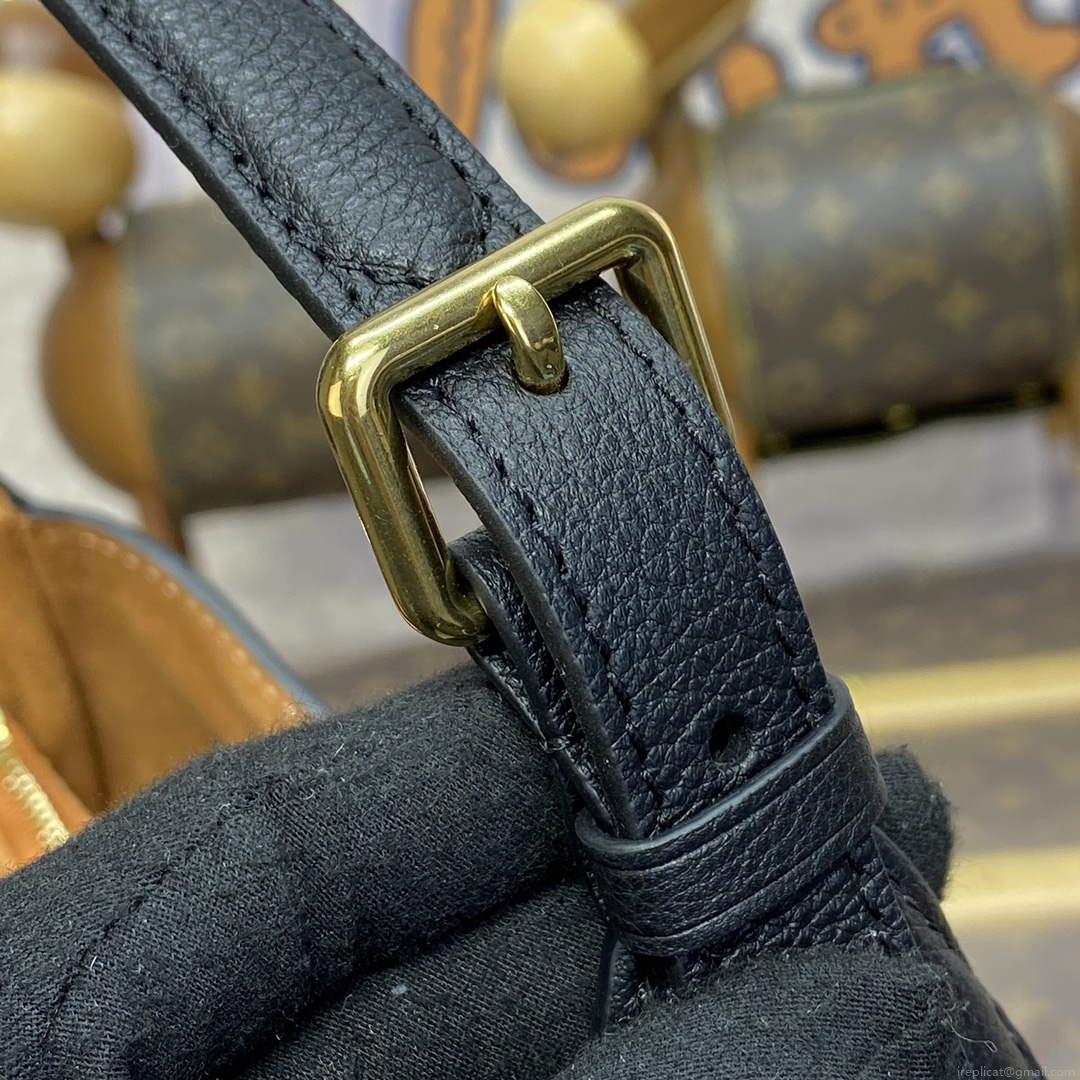 LV M24611 Louis Vuitton Low Key Shoulder Bag Black
