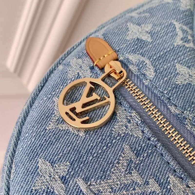 LV M24846 Louis Vuitton Loop Bag Sky Blue Monogram denim