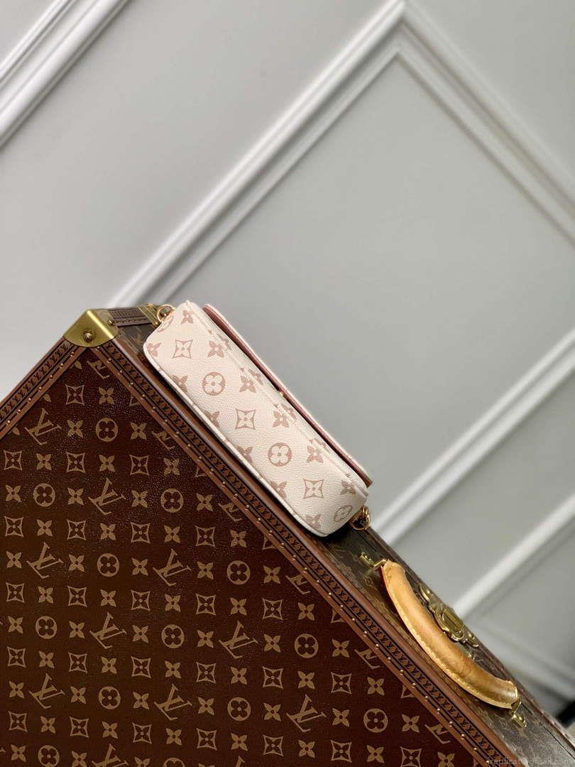LV M83091 Louis Vuitton Wallet on Chain Ivy Mini Bag Monogram Dune coated canvas