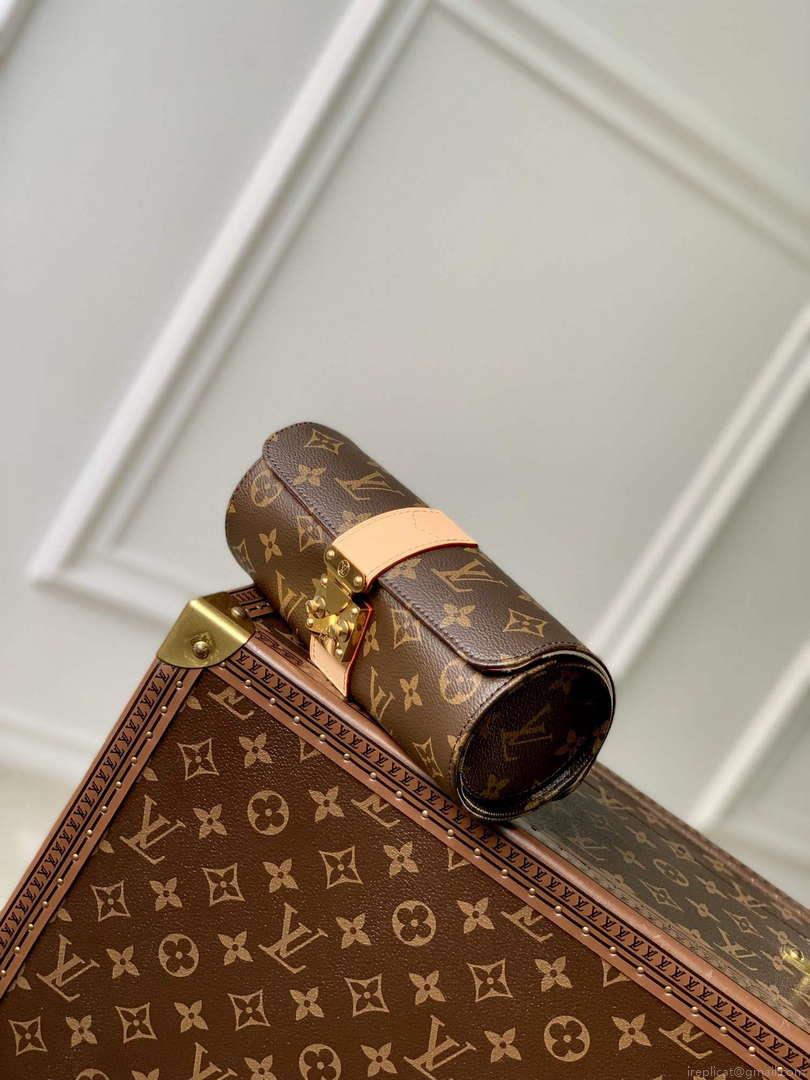 LV M10145 Louis Vuitton Etui Bijoux Jewellery Case Monogram coated canvas