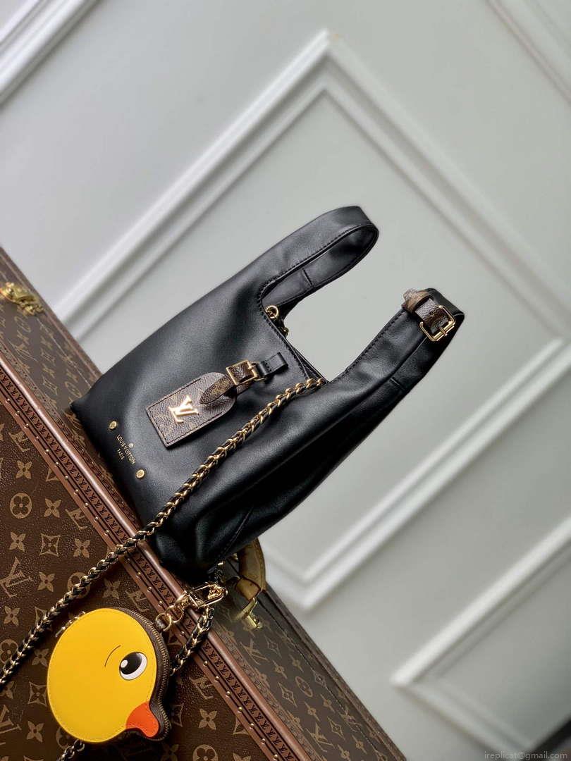 LV M11387 Louis Vuitton Atlantis BB Handbag Baby Black