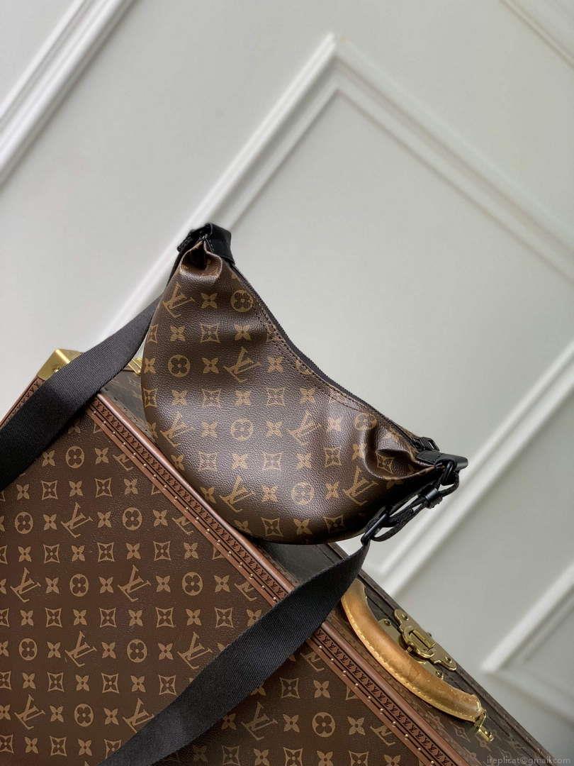 LV M47158 Louis Vuitton Hamac Bag PM Bag Bronw