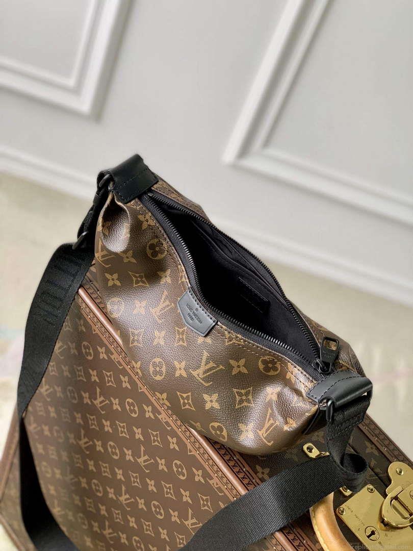 LV M47158 Louis Vuitton Hamac Bag PM Bag Bronw