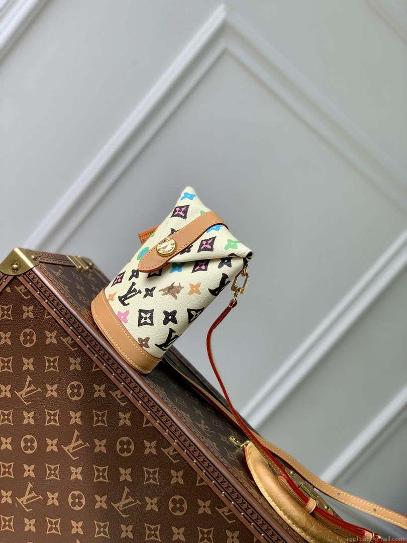 LV M83343 Louis Vuitton Envelope Pouch Bag Vanilla