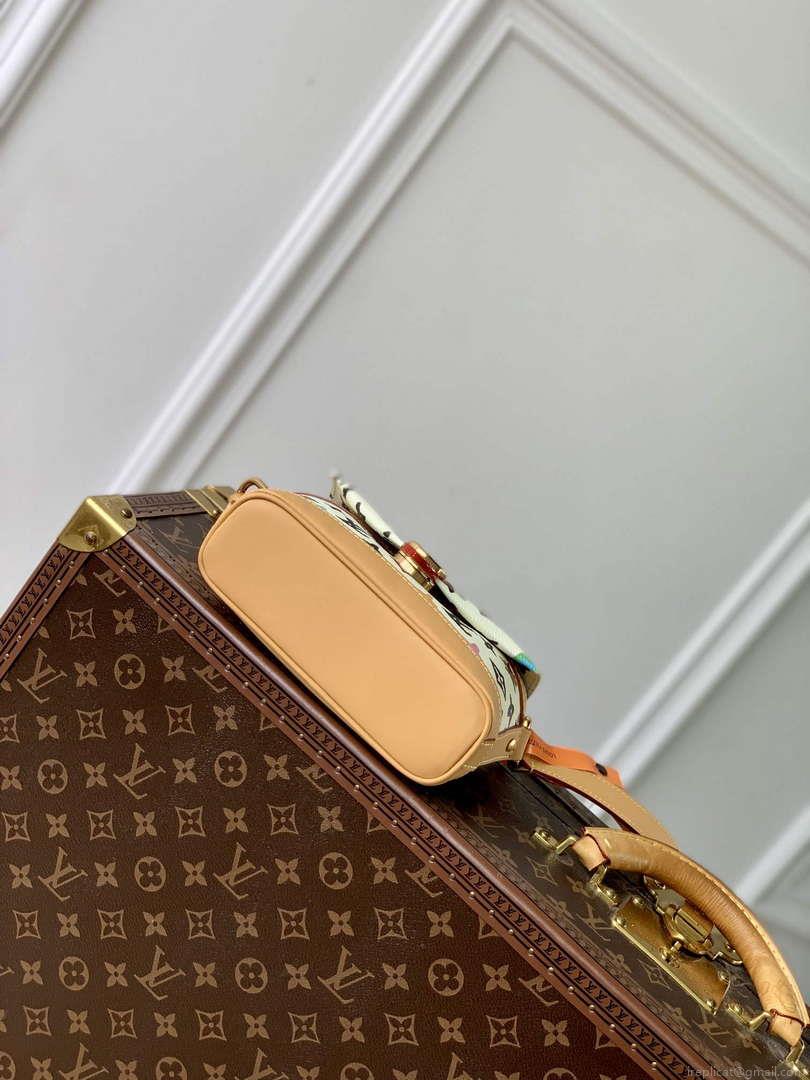 LV M83346 Louis Vuitton Envelope Wearable Wallet Bag Vanilla