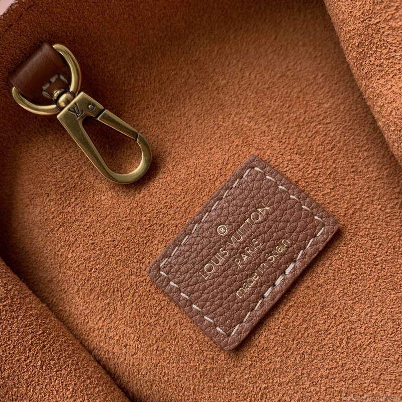 LV M25354 Louis Vuitton Low Key Hobo PM Bag Cognac