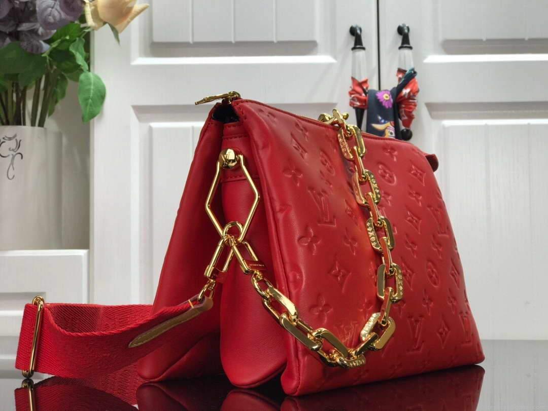 LV M57792 Louis Vuitton Coussin PM Bag M57936 M57913 Red