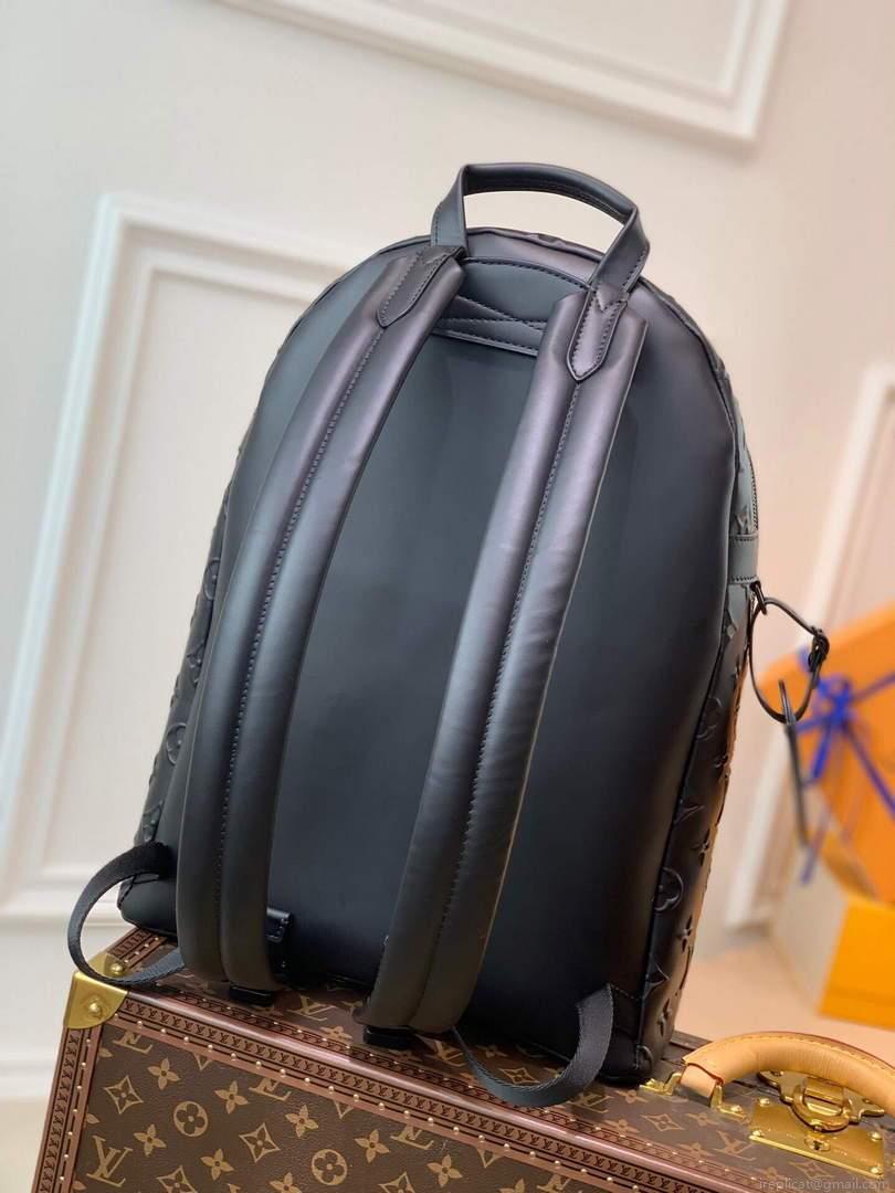 LV M57959 Louis Vuitton Armand Backpack Other Leathers Black