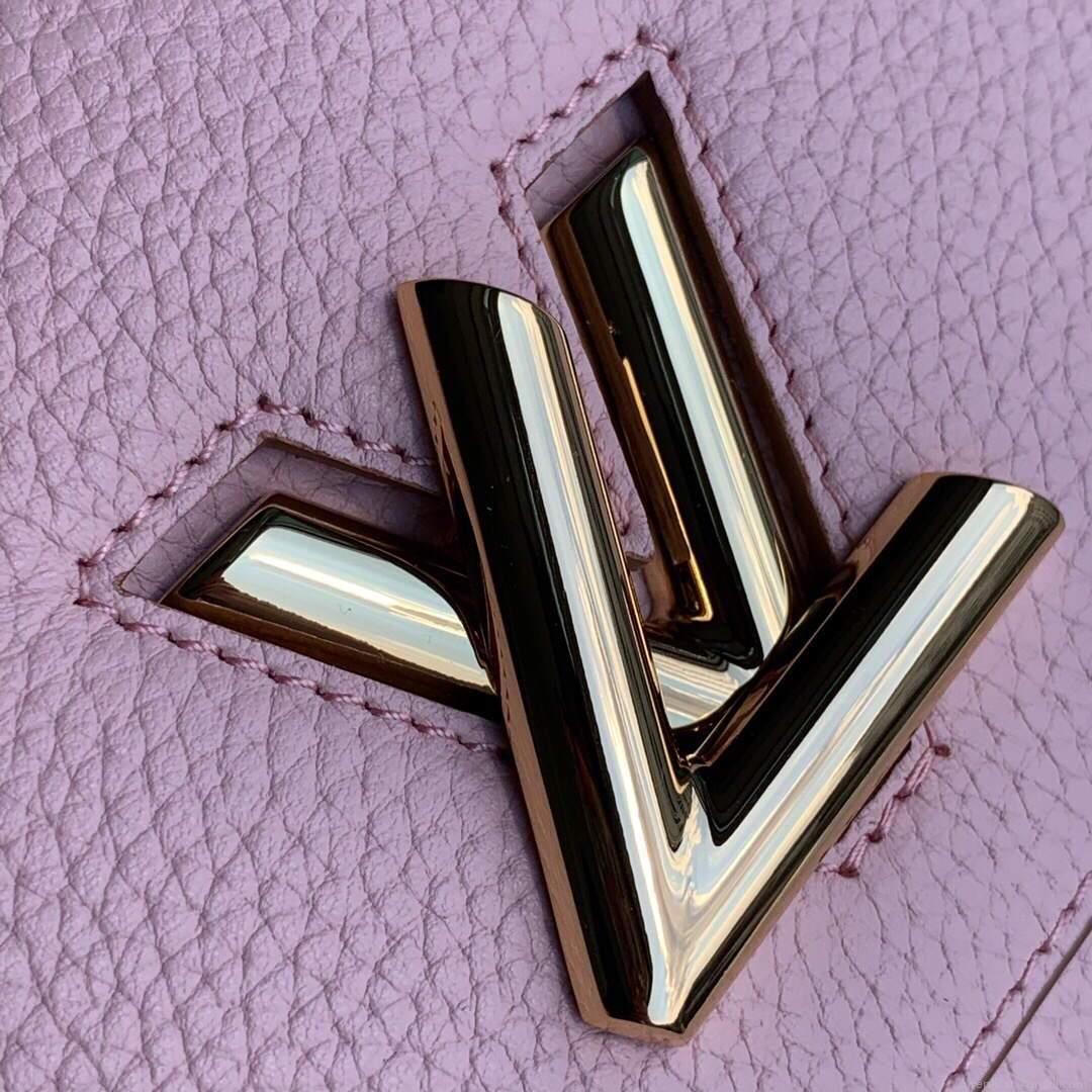 LV M57214 Louis Vuitton Twist One Handle PM Bag M57897 Greige