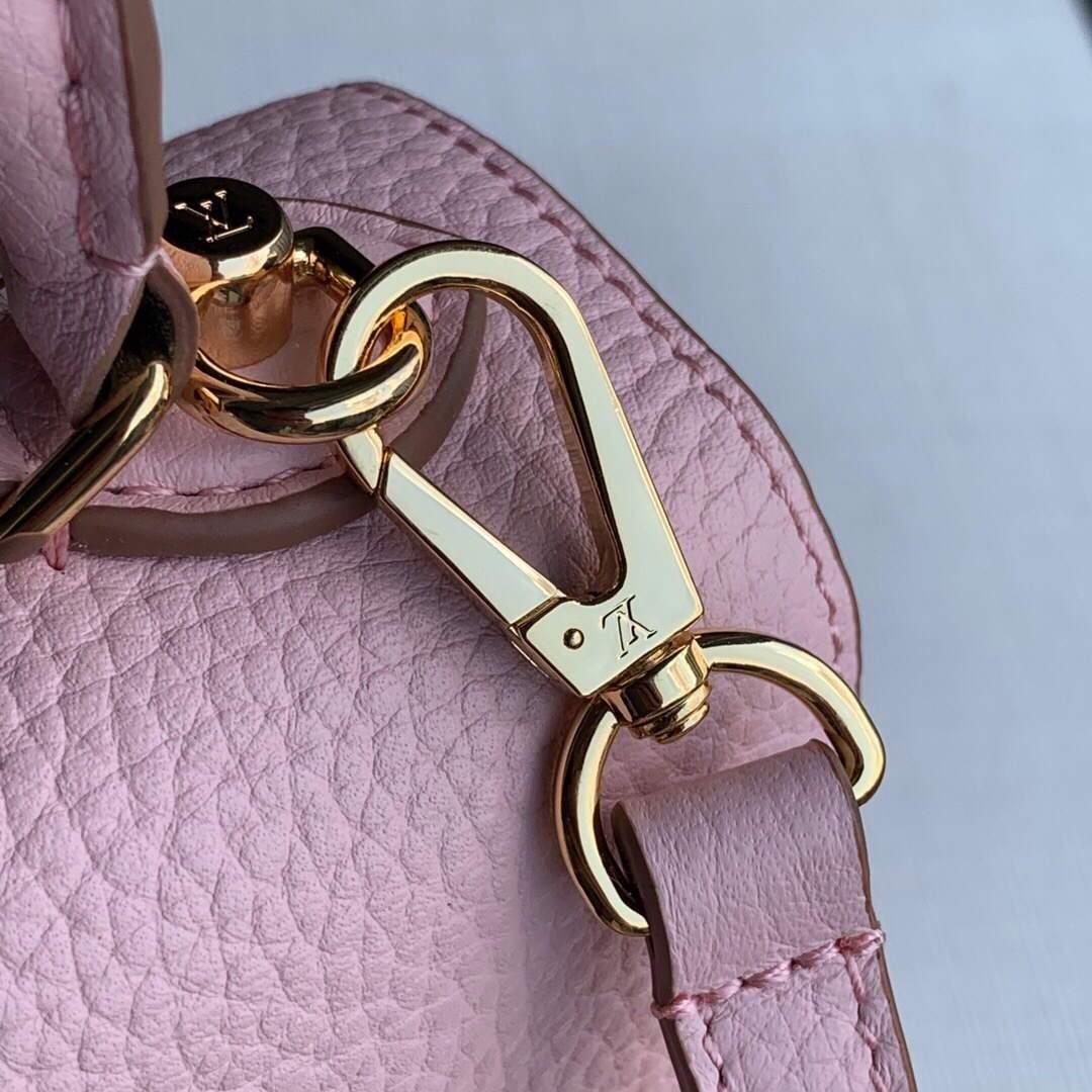 LV M57214 Louis Vuitton Twist One Handle PM Bag M57897 Greige