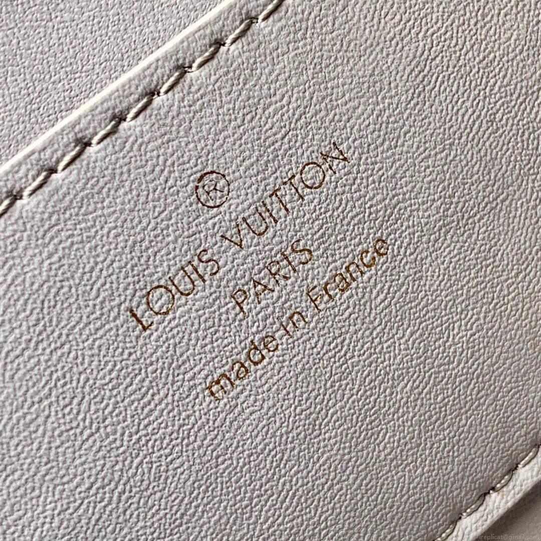 LV M57214 Louis Vuitton Twist One Handle PM Bag M57897 Greige