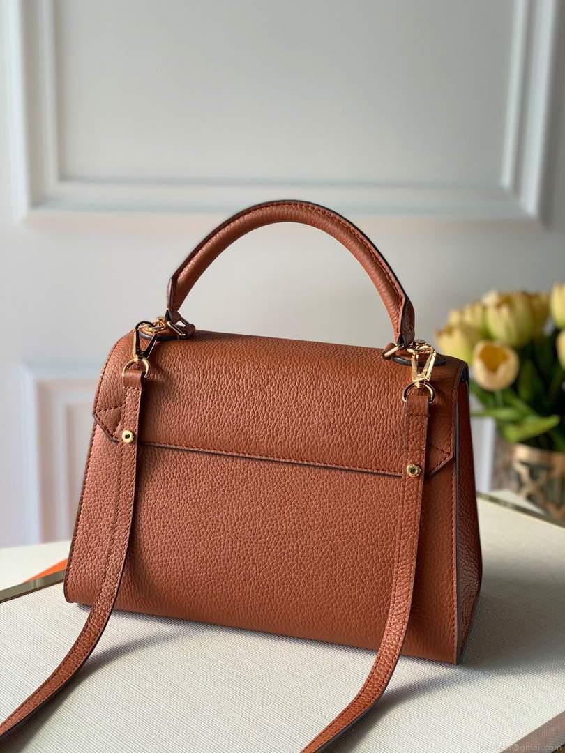 LV M57897 Louis Vuitton Twist One Handle PM Bag M57214 Brown