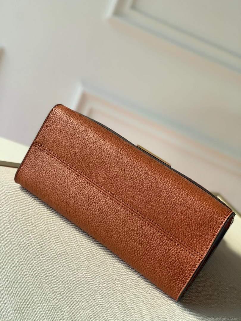 LV M57897 Louis Vuitton Twist One Handle PM Bag M57214 Brown