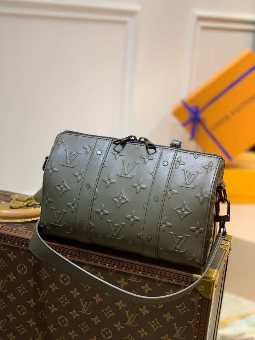 LV M57955 Louis Vuitton City Keepall Bag Green