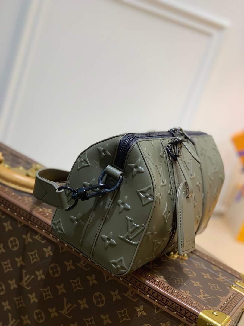 LV M57955 Louis Vuitton City Keepall Bag Green