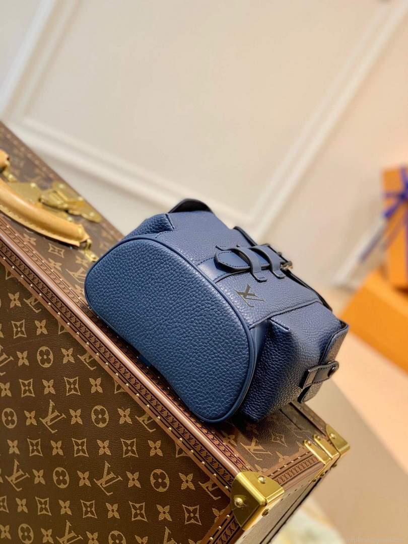 LV M58493 Louis Vuitton Christopher XS Bag Blue M58495