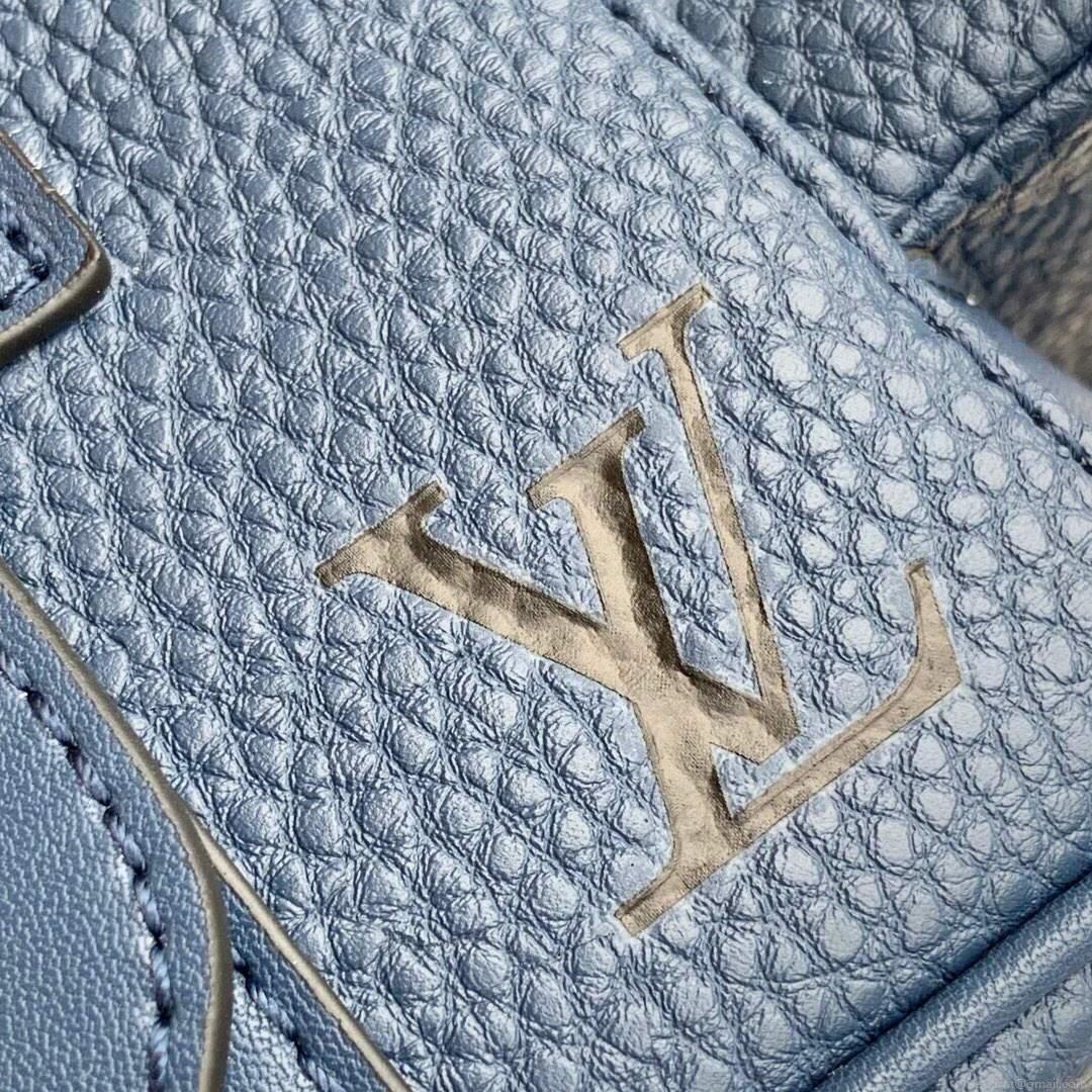 LV M58493 Louis Vuitton Christopher XS Bag Blue M58495