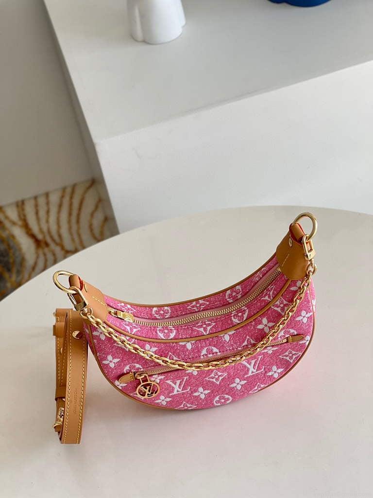 LV M81166 Louis Vuitton Loop Bag Pink