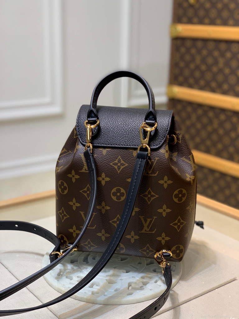 Louis Vuitton M45516 LV M45502 Montsouris BB monogram Black