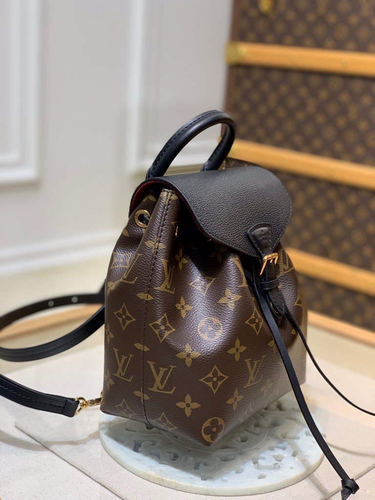 Louis Vuitton M45516 LV M45502 Montsouris BB monogram Black