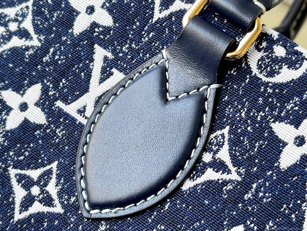 Louis Vuitton M59608 OnTheGo MM Tote bag Monogram Blue