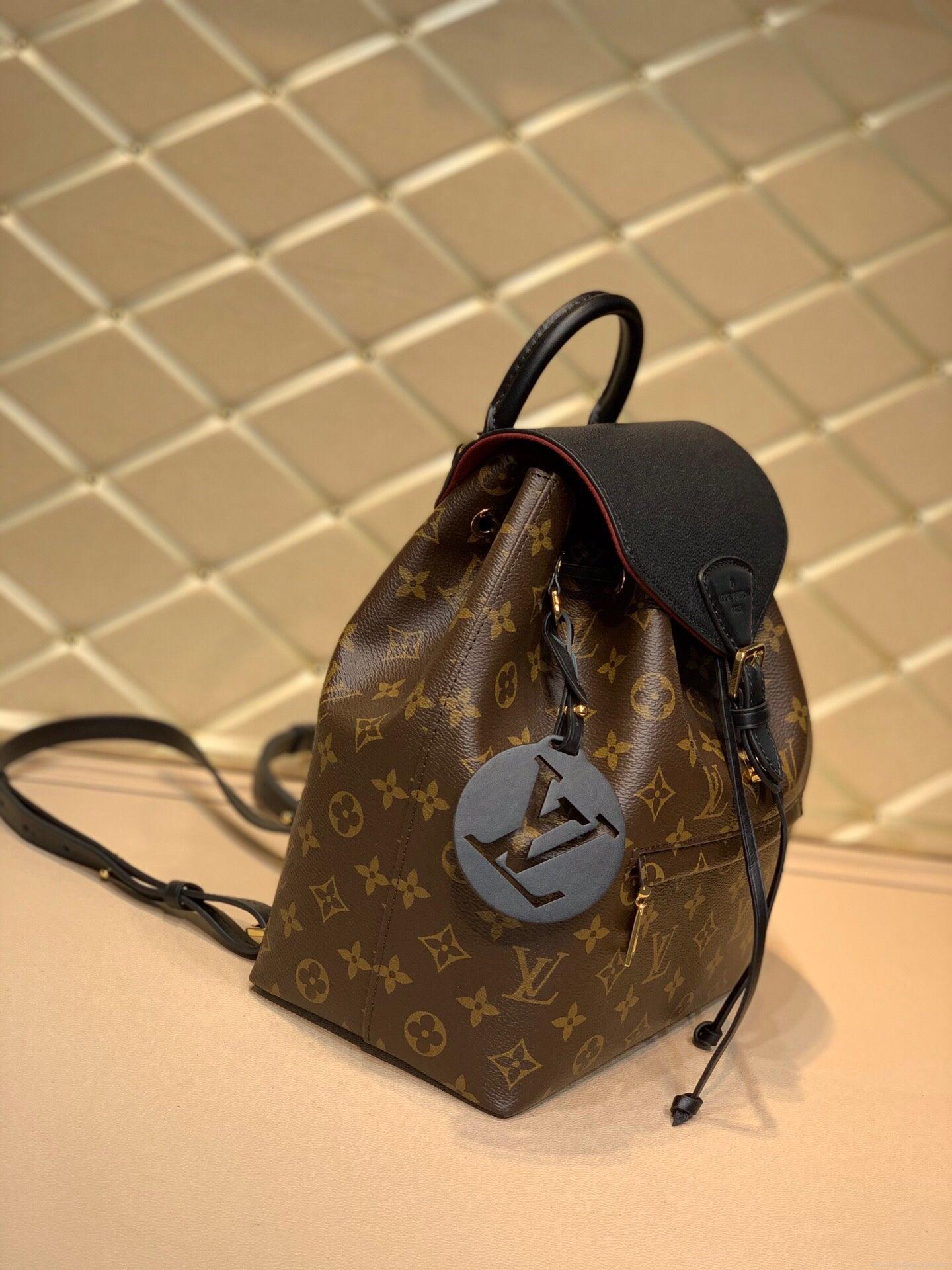 Louis Vuitton M45515 LV Montsouris PM Monogram Black