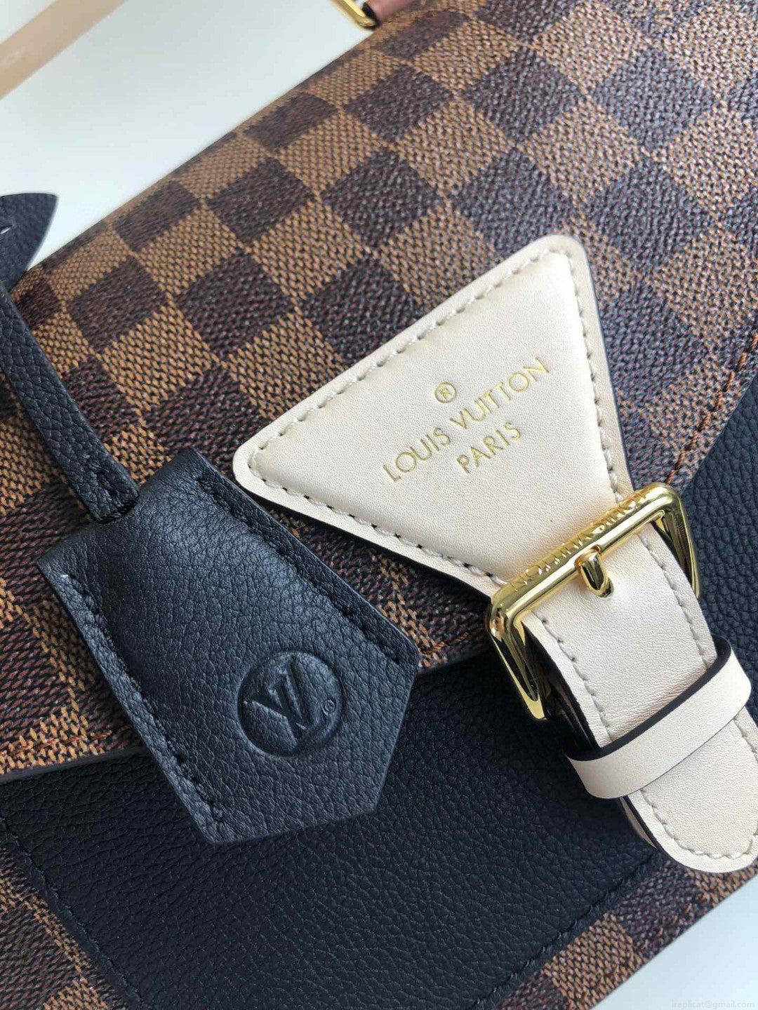 Louis Vuitton N40148 LV Trendy Crossbody Bag Damier Ebene Black