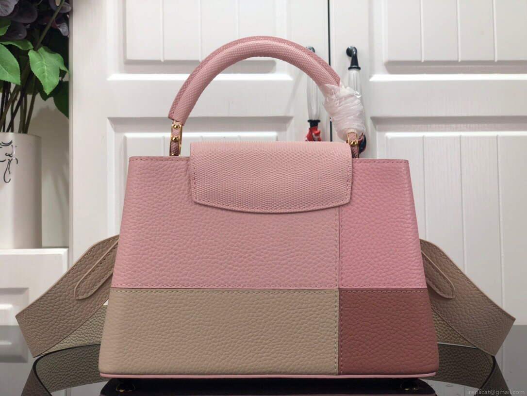 LV M59269 Louis Vuitton Capucines BB Handbag Rose