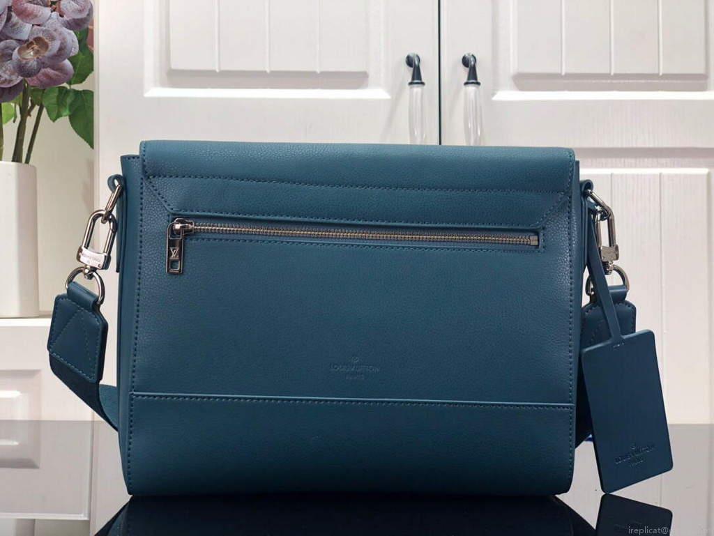 LV M59327 Louis Vuitton New Messenger Bag Blue