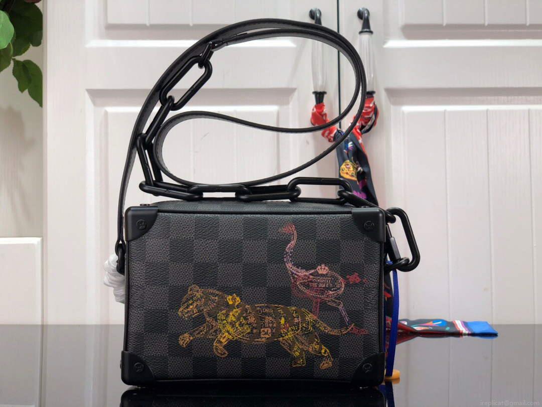LV N45278 Louis Vuitton Mini Soft Trunk Black