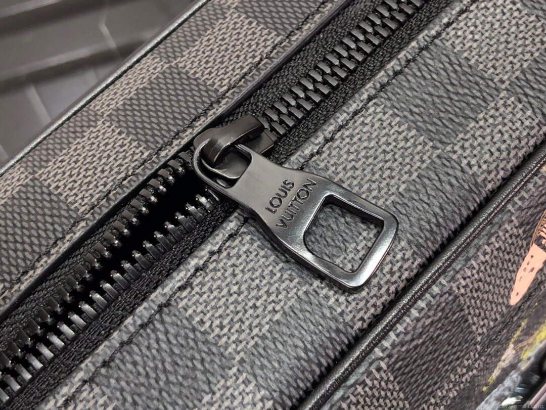 LV N45278 Louis Vuitton Mini Soft Trunk Black