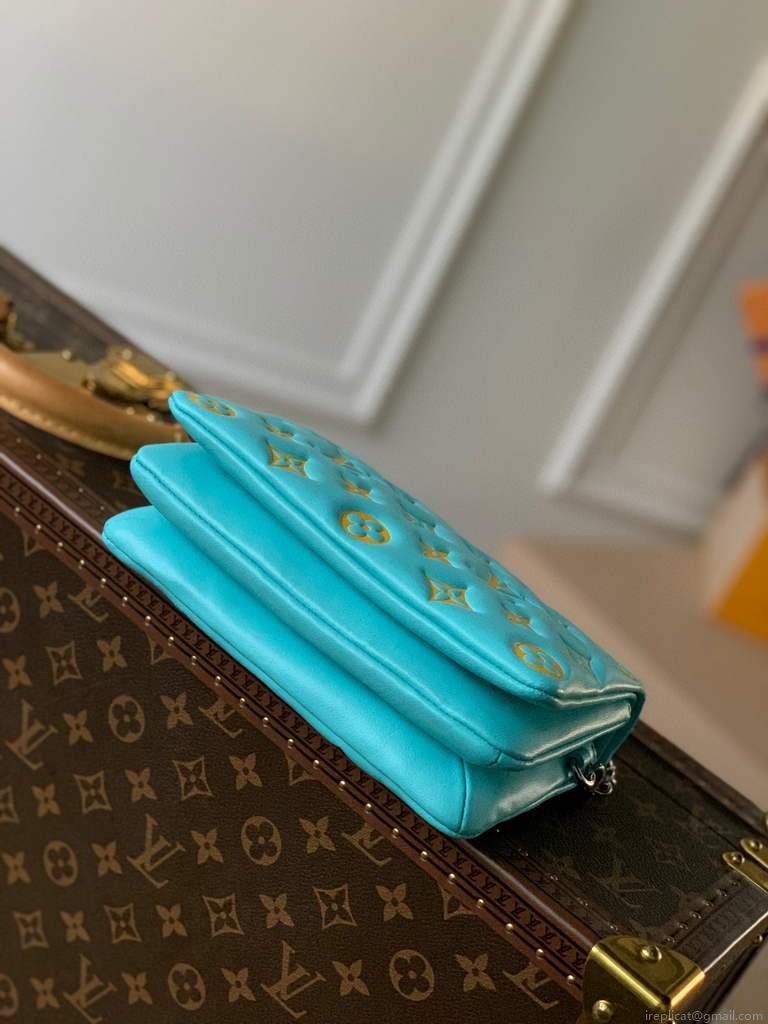 Louis Vuitton M80743 Pochette Coussin LV M80744 MINT and YELLOW