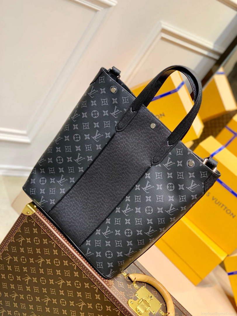 LV M30431 Louis Vuitton Split Tote Eclipse Black
