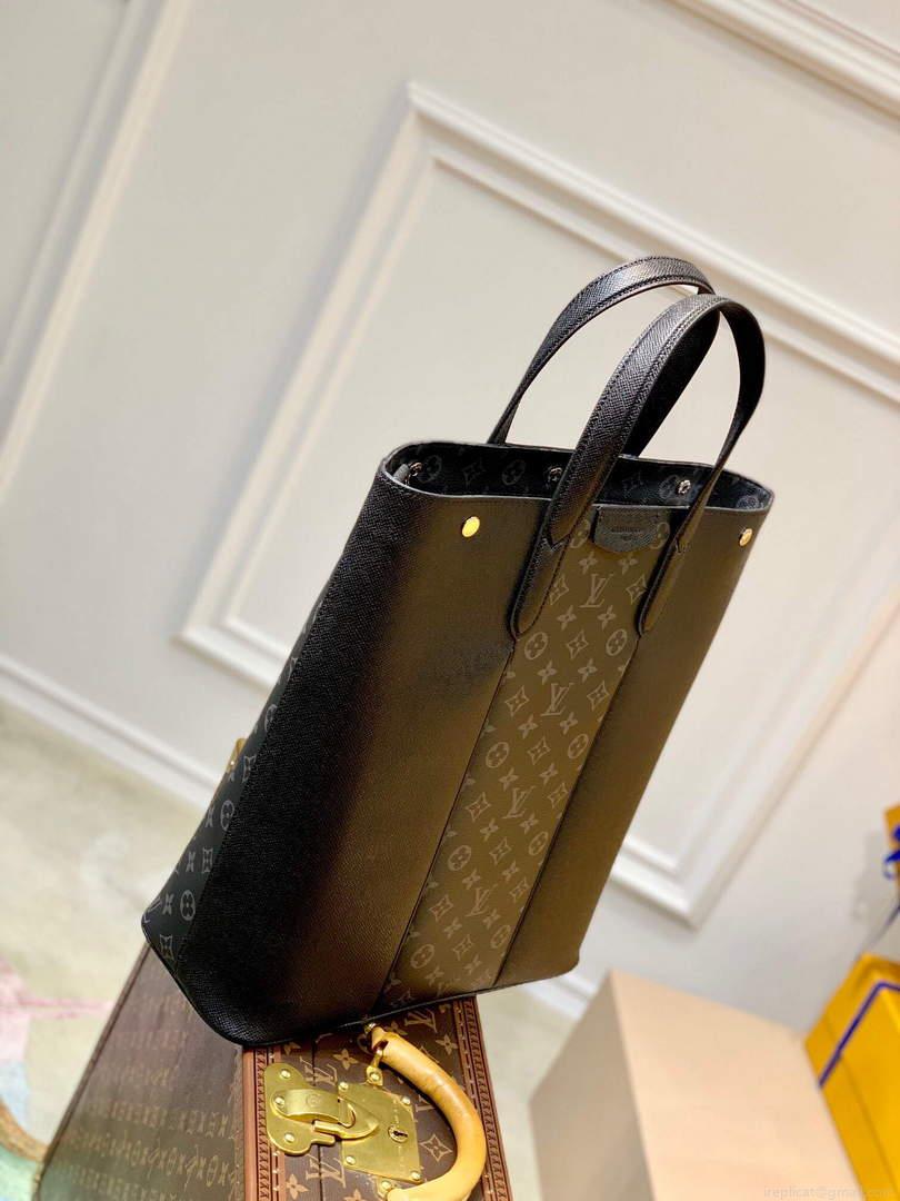 LV M30431 Louis Vuitton Split Tote Eclipse Black