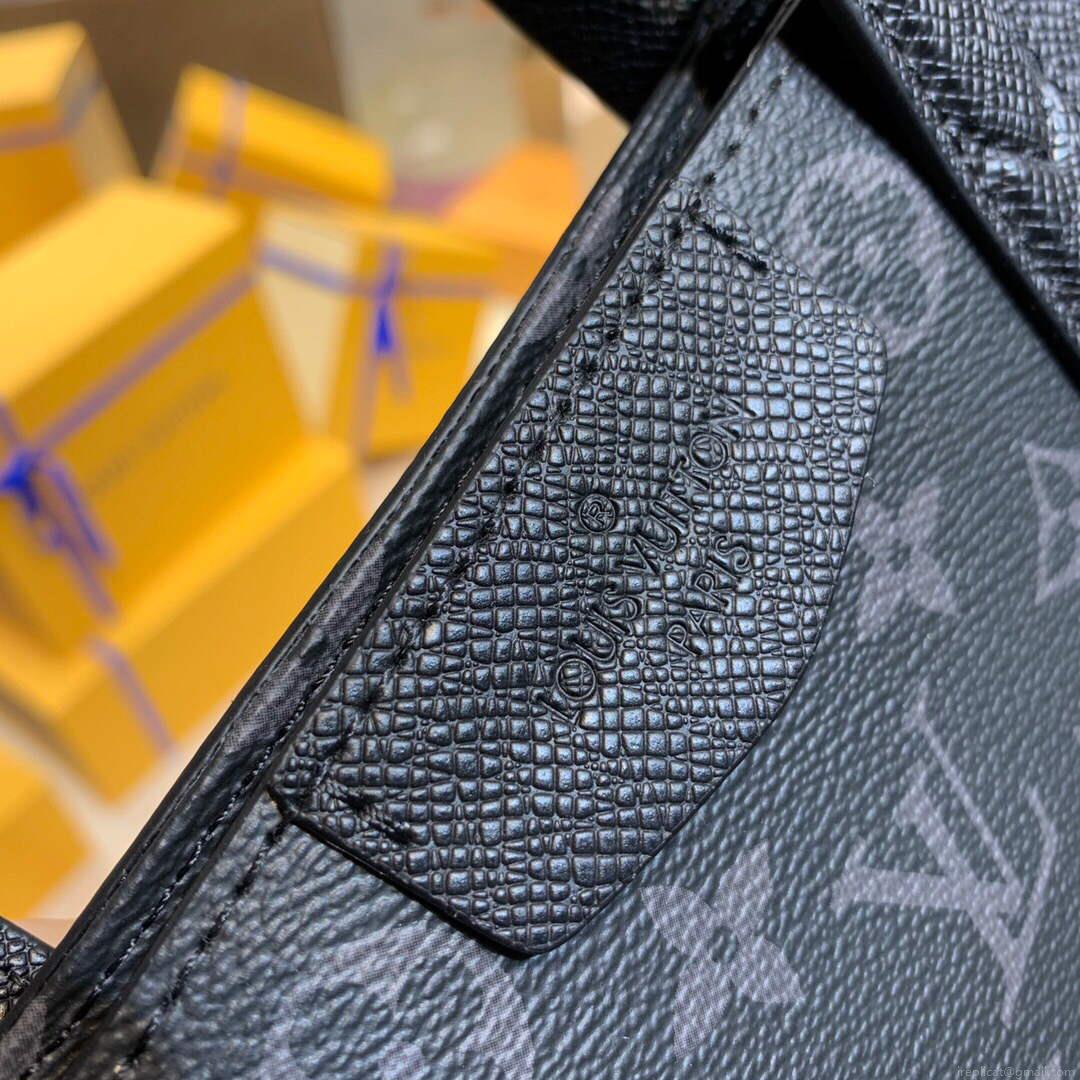 LV M30431 Louis Vuitton Split Tote Eclipse Black