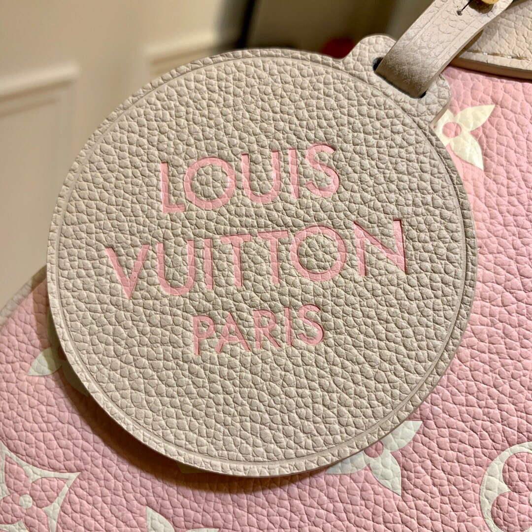 LV M46113 Louis Vuitton Bagatelle BB Bag M46091 Pink
