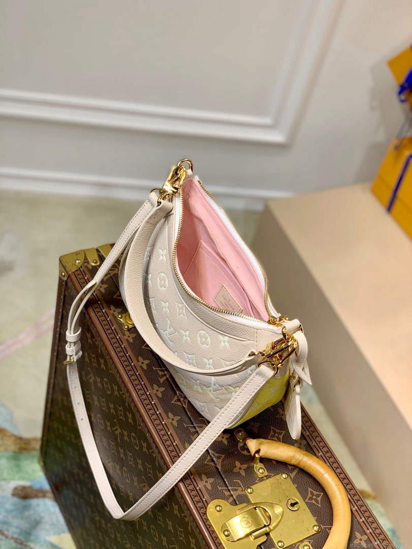 LV M46113 Louis Vuitton Bagatelle BB Bag M46091 Pink